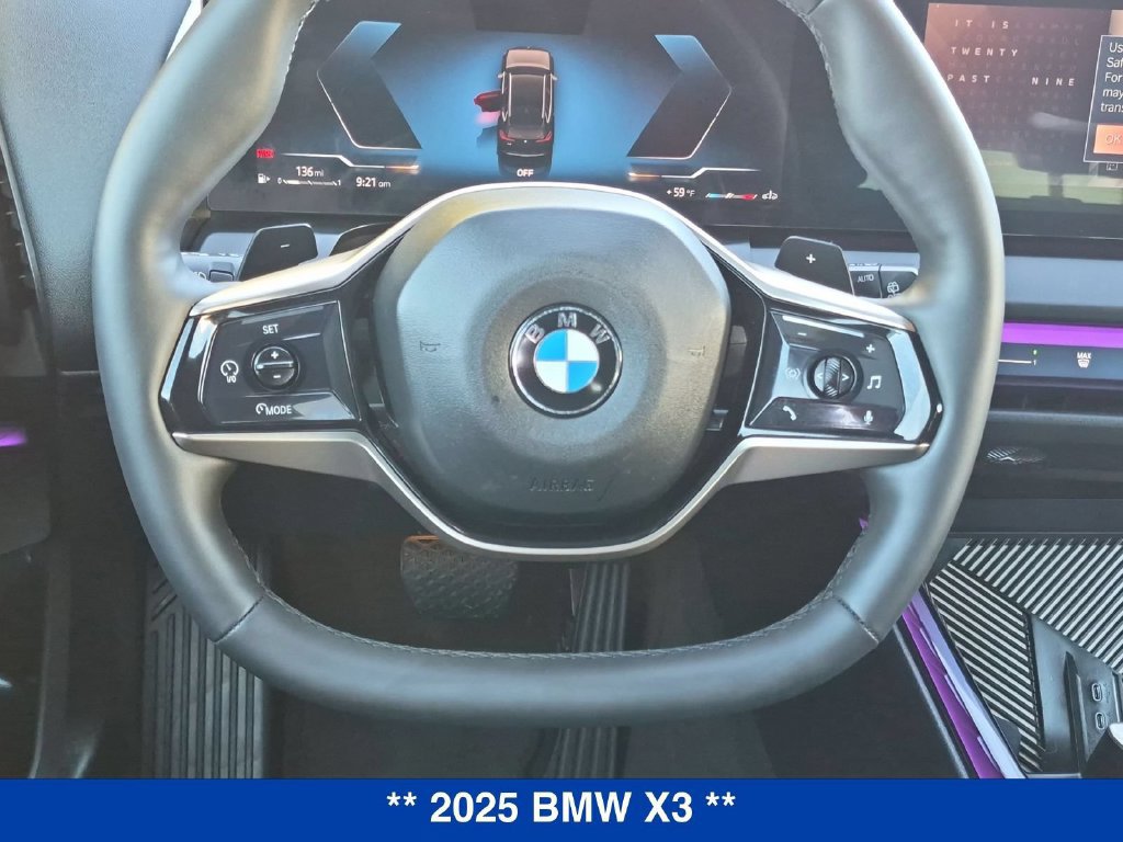 Used 2025 BMW X3 xDrive30i w/ Convenience Package AWD/4WD image 19