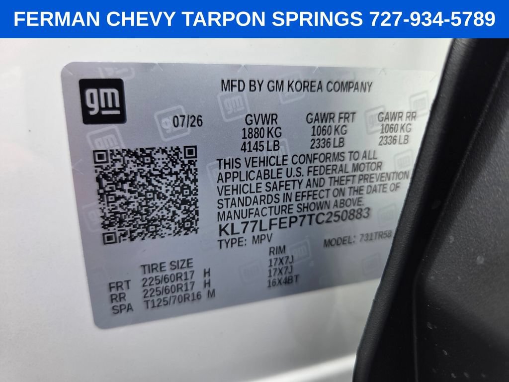 New 2026 Chevrolet Trax LS FWD image 21