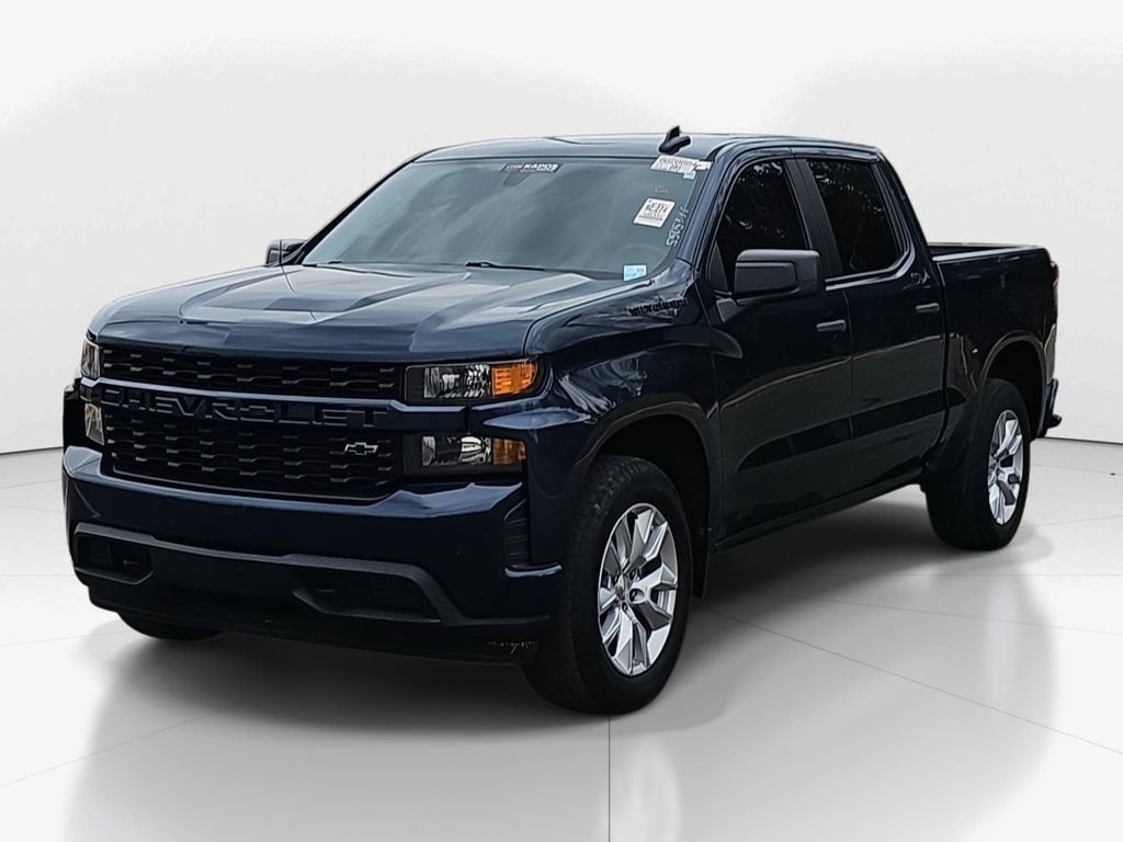 Used 2021 Chevrolet Silverado 1500 Custom w/ LPO, Dark Essentials Package image 3