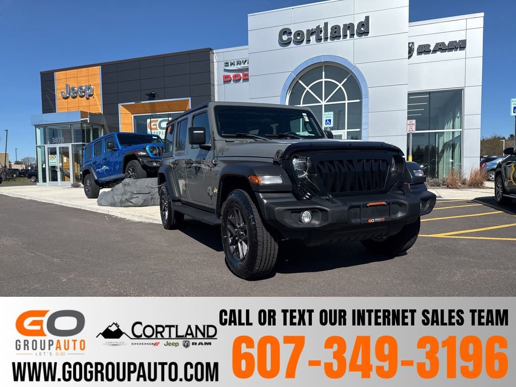 Used 2020 Jeep Wrangler Unlimited Sport AWD/4WD image 1