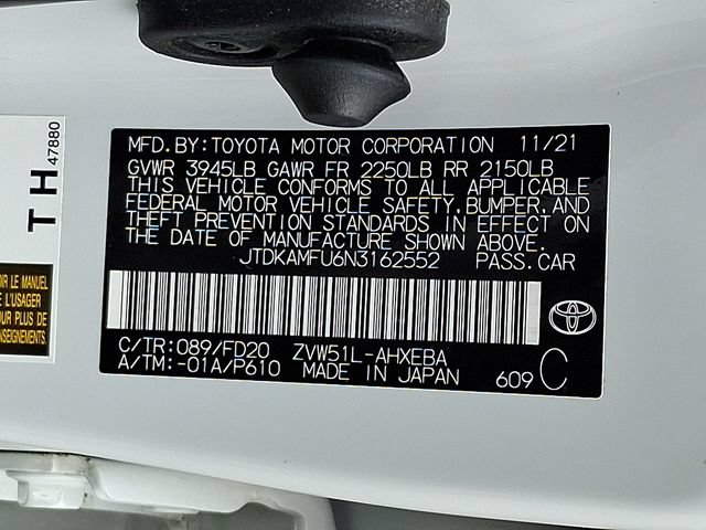 Used 2022 Toyota Prius LE FWD image 26