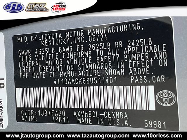 Used 2025 Toyota Camry LE FWD image 24