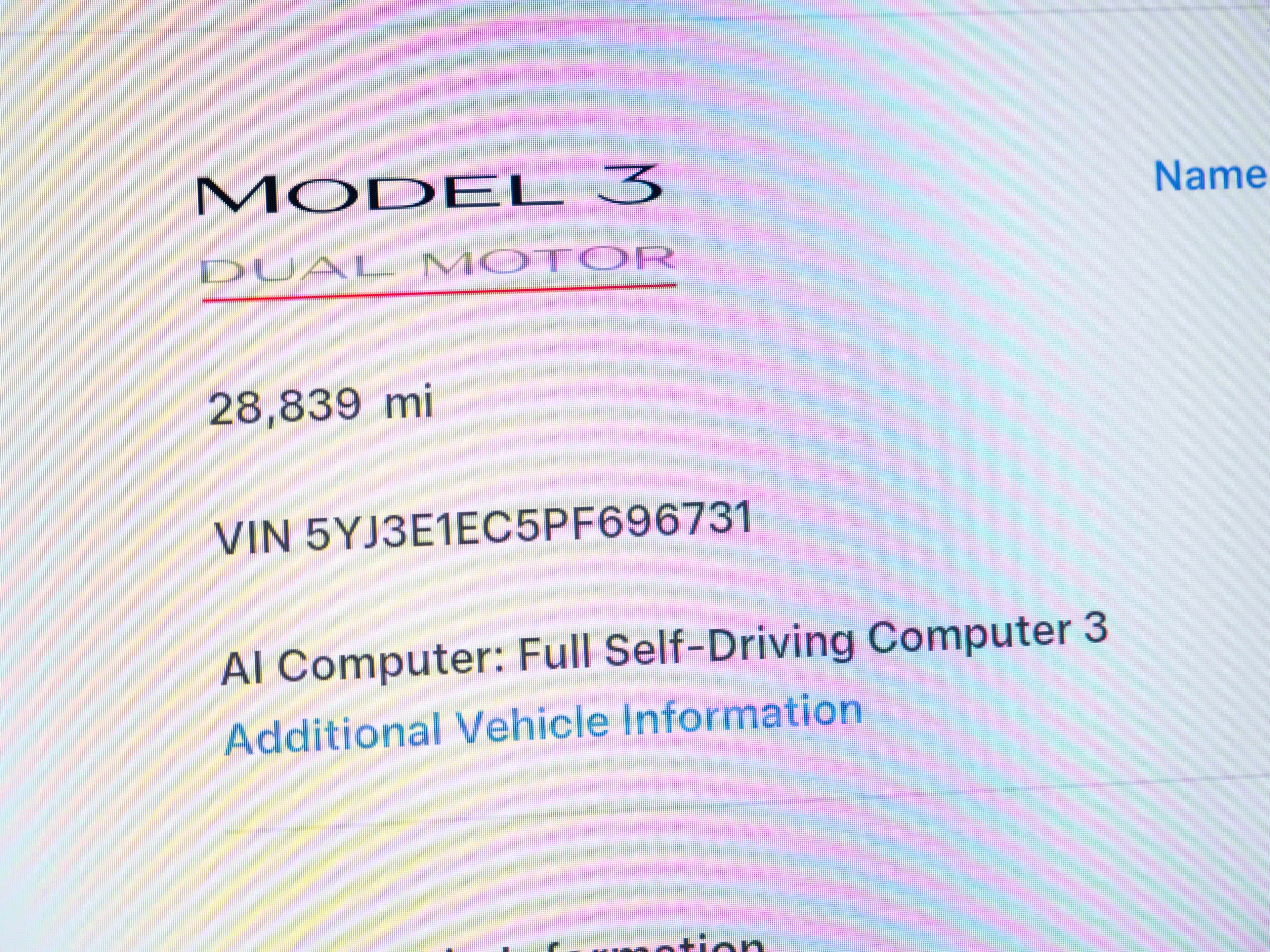 Used 2023 Tesla Model 3 Performance AWD/4WD image 11