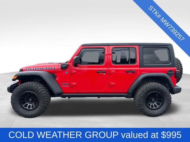 Used 2021 Jeep Wrangler Unlimited Rubicon 4xe w/ Cold Weather Group image 4
