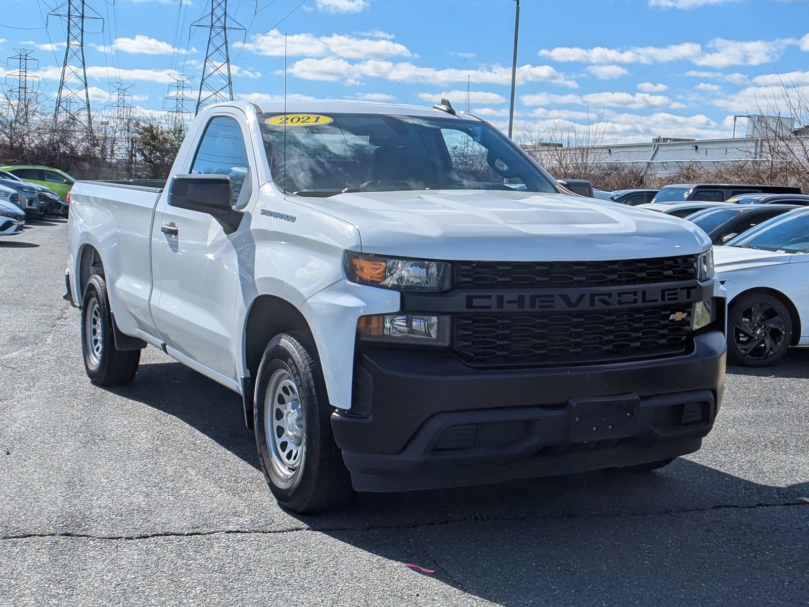 Used 2021 Chevrolet Silverado 1500 W/T w/ WT Convenience Package RWD image 8