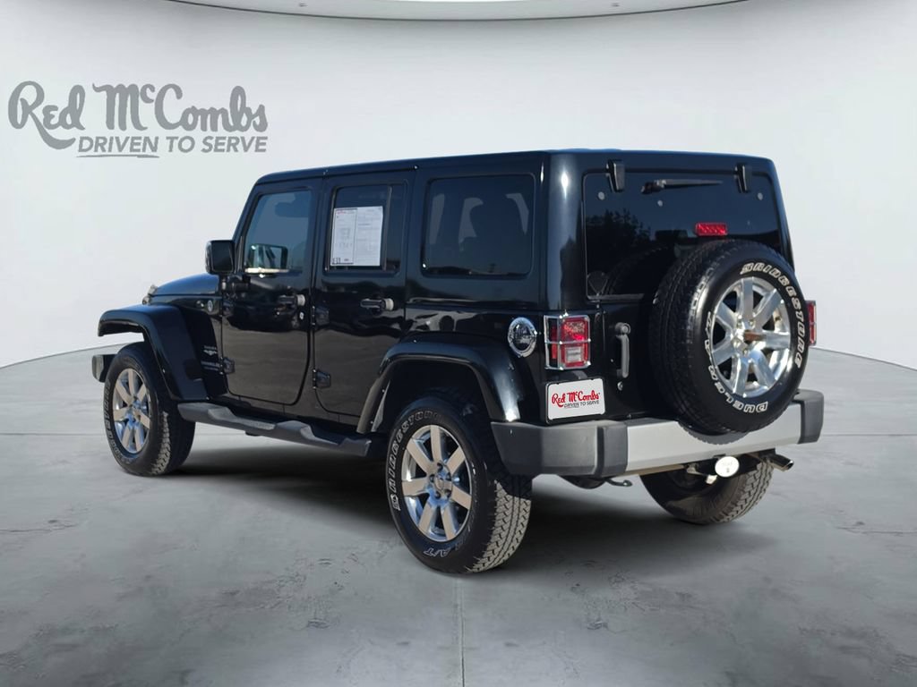 Used 2015 Jeep Wrangler Unlimited Sahara w/ Mopar Chrome Edition Group AWD/4WD image 3