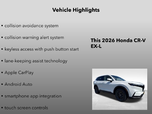 New 2026 Honda CR-V EX-L image 10