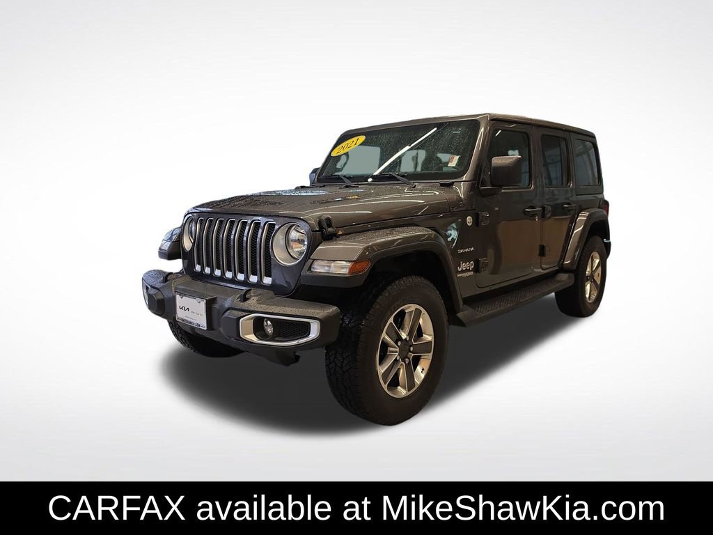 Used 2021 Jeep Wrangler Unlimited Sahara AWD/4WD 360° Tour