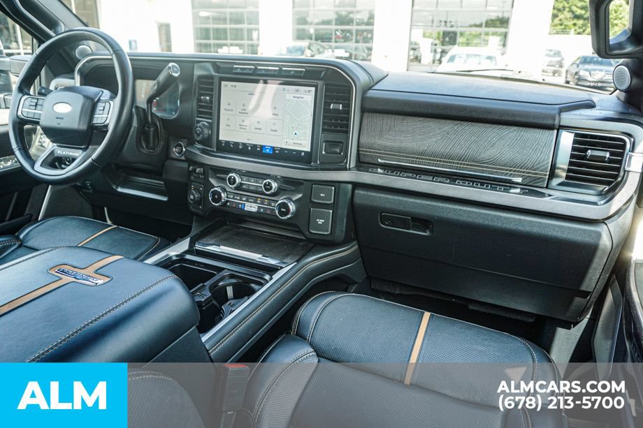 Used 2023 Ford F450 Platinum w/ Camper Package AWD/4WD image 24