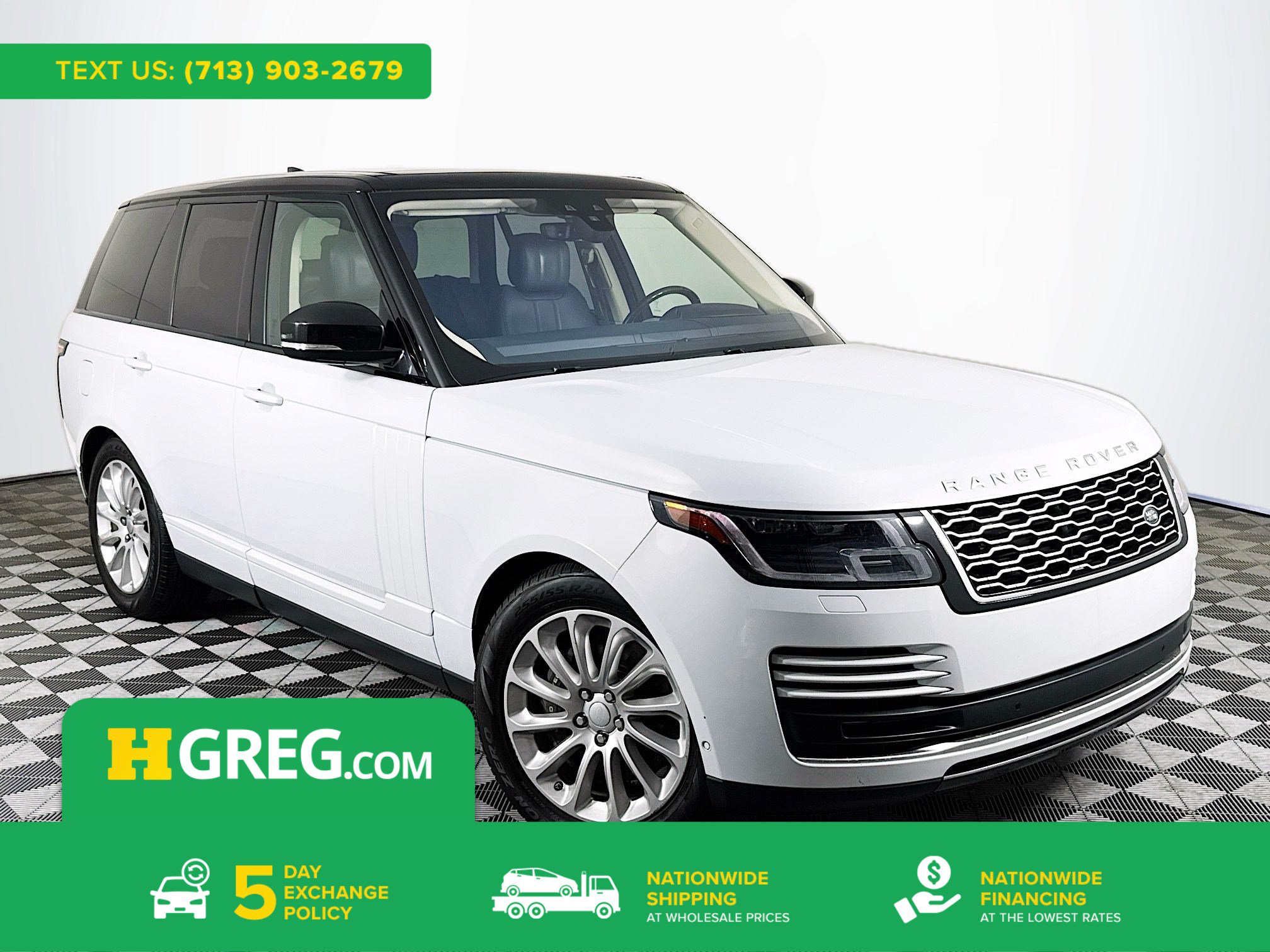 Used 2019 Land Rover Range Rover HSE