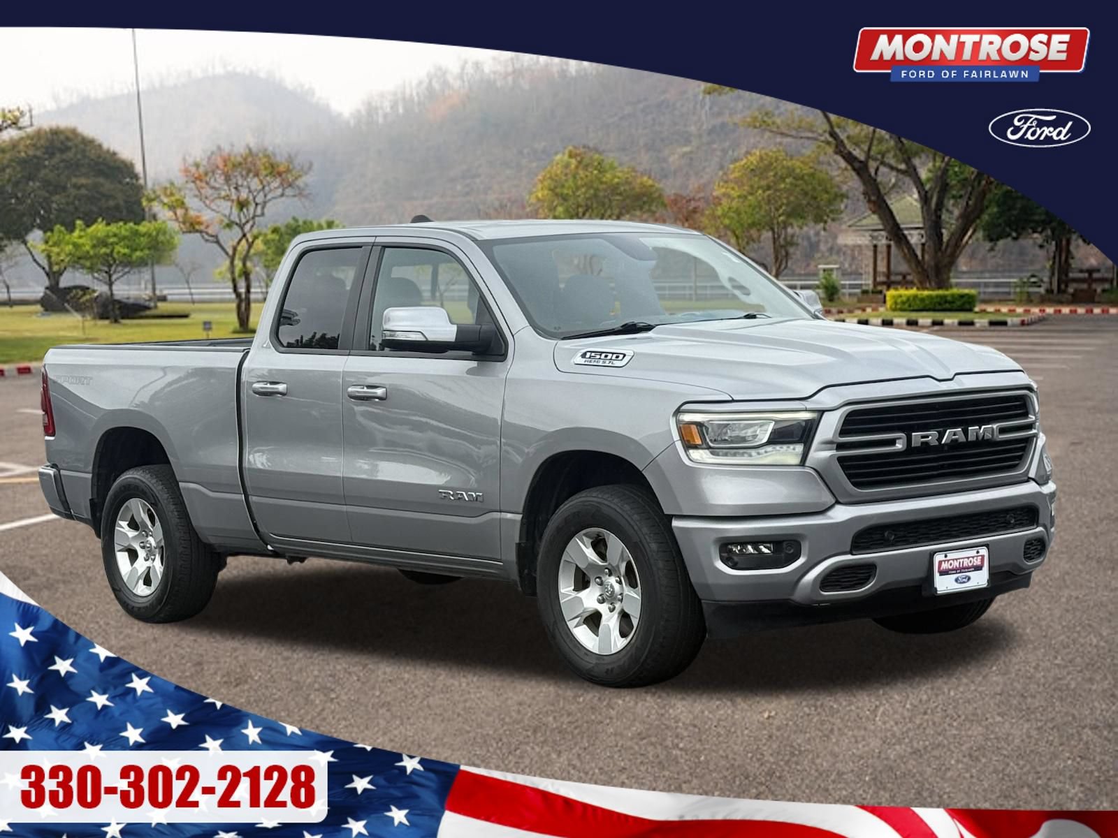 Used 2021 RAM 1500 Big Horn AWD/4WD image 1