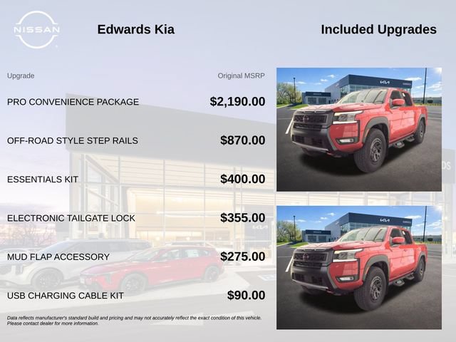 Used 2025 Nissan Frontier PRO-4X w/ Pro Convenience Package AWD/4WD image 7
