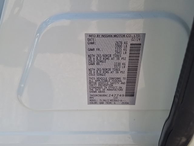 Certified 2024 Nissan Pathfinder Rock Creek AWD/4WD image 30