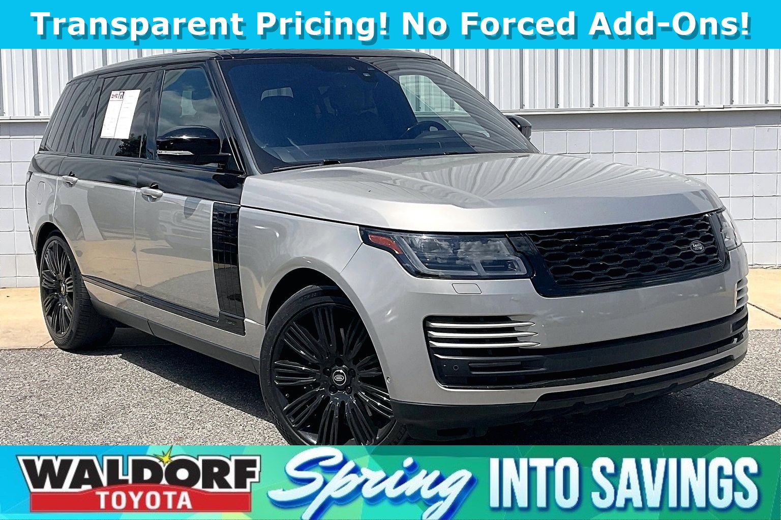 Used 2019 Land Rover Range Rover Long Wheelbase Supercharged