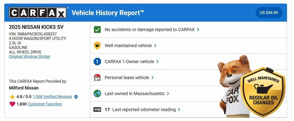 Used 2025 Nissan Kicks SV w/ SV Premium Package image 32