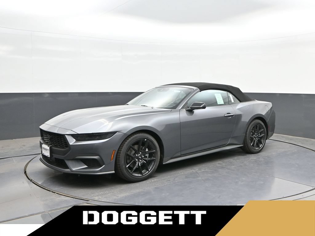 New 2026 Ford Mustang Convertible w/ Mustang Nite Pony Package RWD image 1