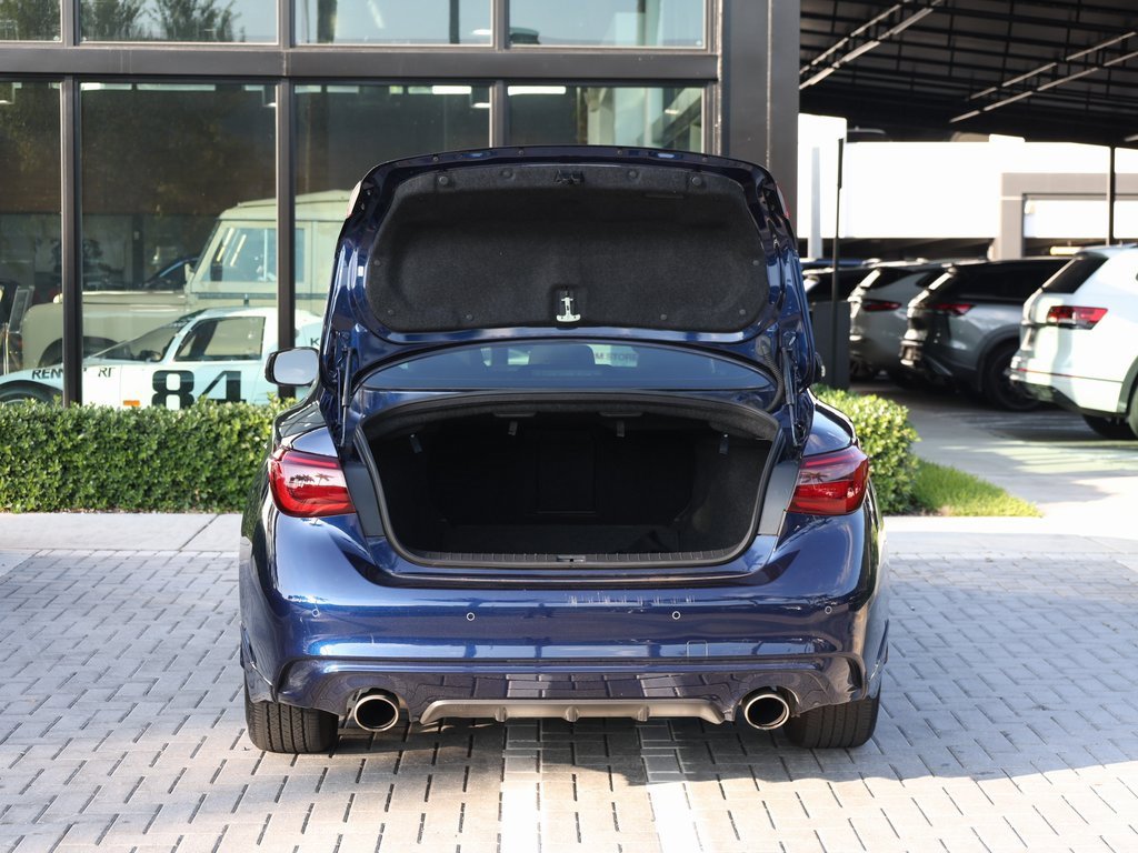 Used 2022 INFINITI Q50 Luxe w/ Cargo Package image 7