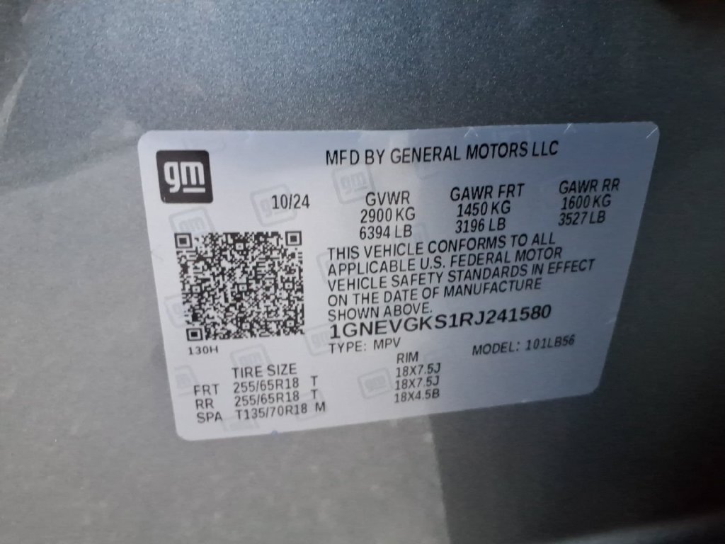 Certified 2024 Chevrolet Traverse LT AWD/4WD image 26