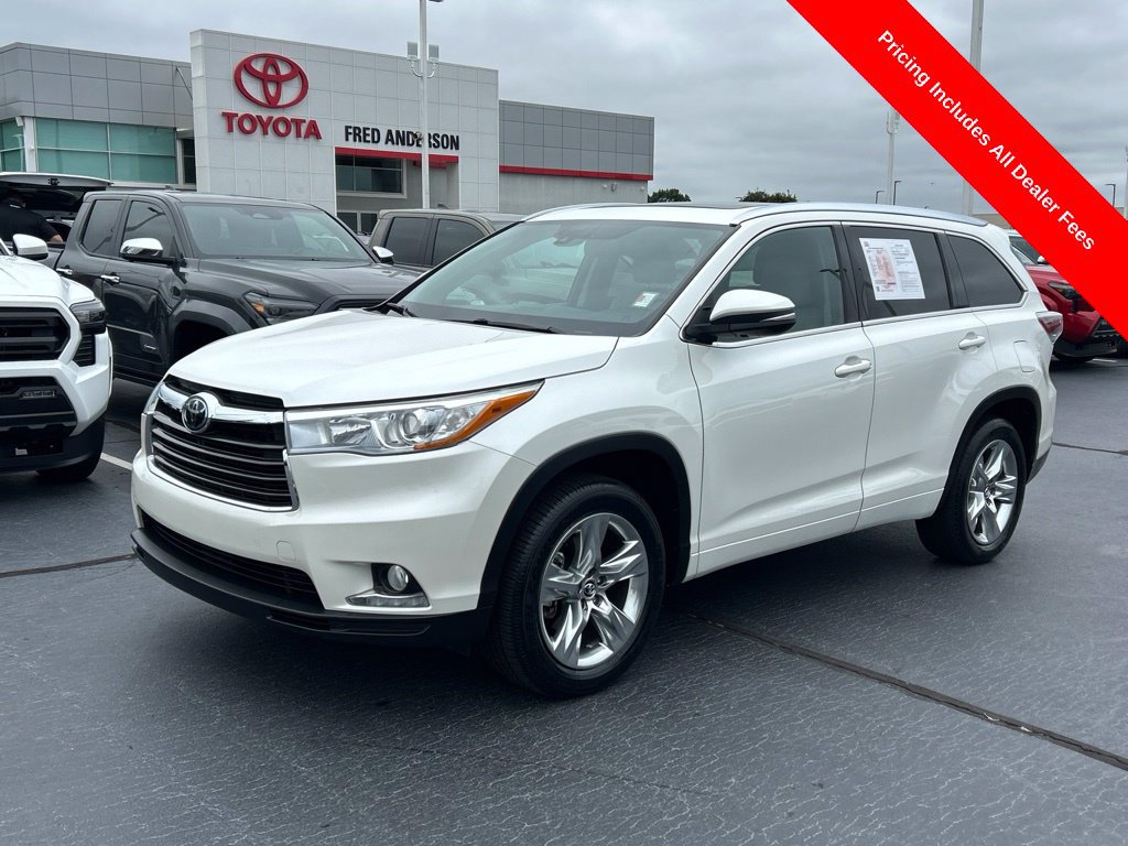 Used 2016 Toyota Highlander Limited Platinum