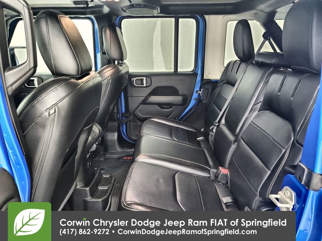 Certified 2021 Jeep Wrangler Unlimited Sahara 4xe w/ Cold Weather Group image 31