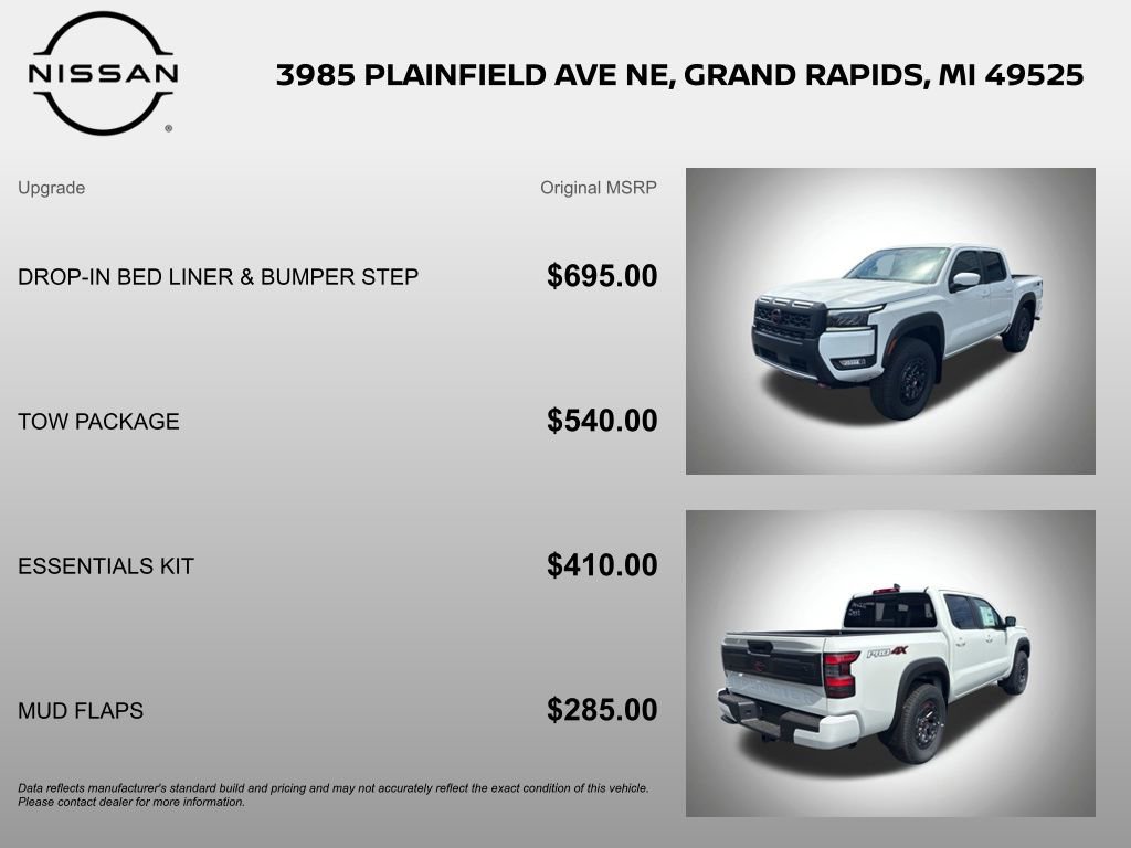 New 2026 Nissan Frontier PRO-4X w/ Tow Package AWD/4WD image 6