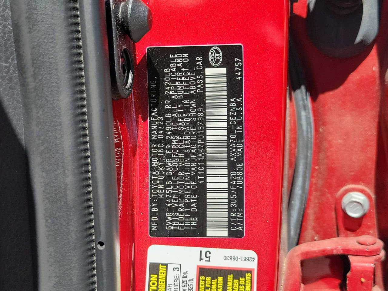 Used 2023 Toyota Camry LE image 32