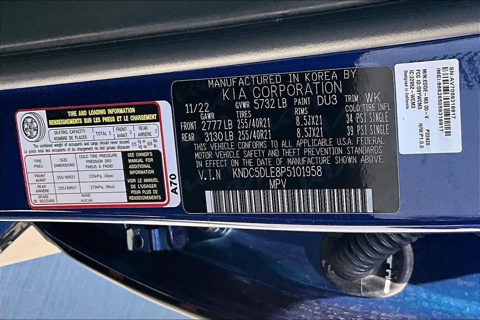 Certified 2023 Kia EV6 GT AWD/4WD image 35