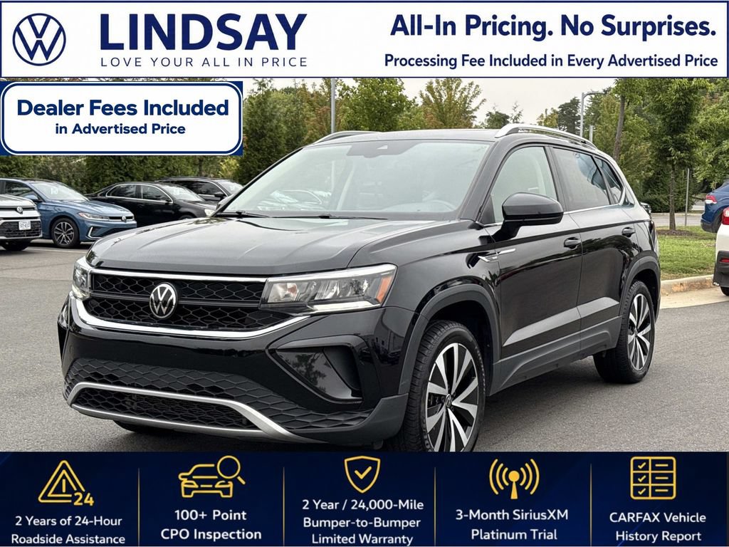 Used 2023 Volkswagen Taos SE w/ Panoramic Sunroof Package AWD/4WD image 6