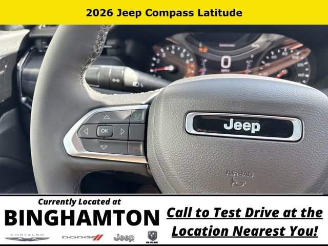 New 2026 Jeep Compass Latitude w/ Quick Order Package 29K image 11
