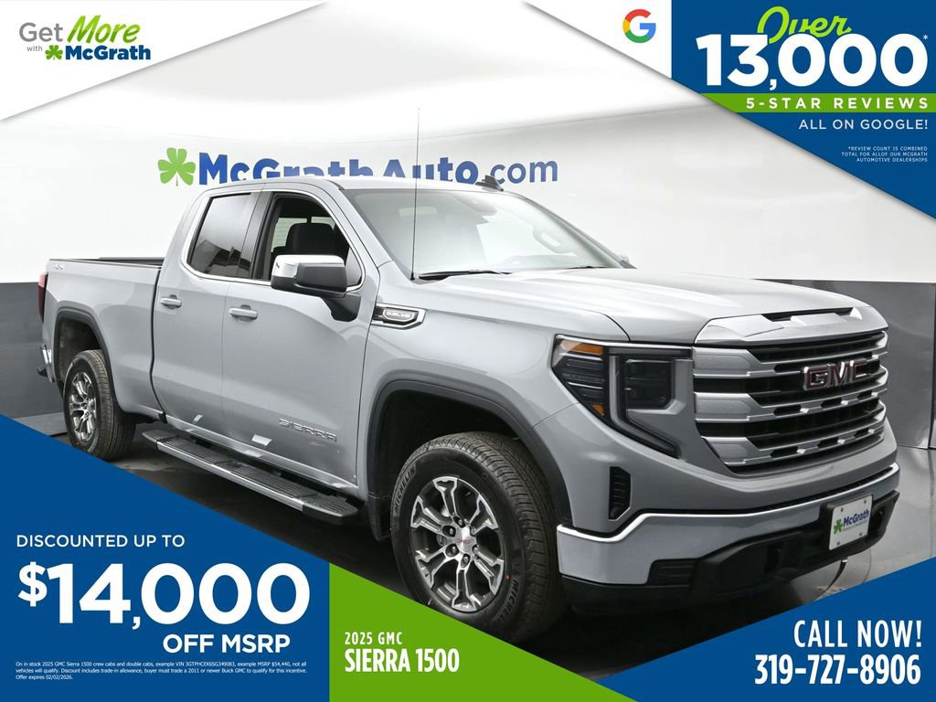 New 2025 GMC Sierra 1500 SLE w/ Preferred Package