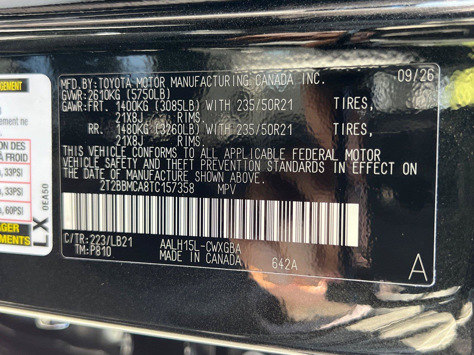 New 2026 Lexus RX 350h AWD/4WD image 26