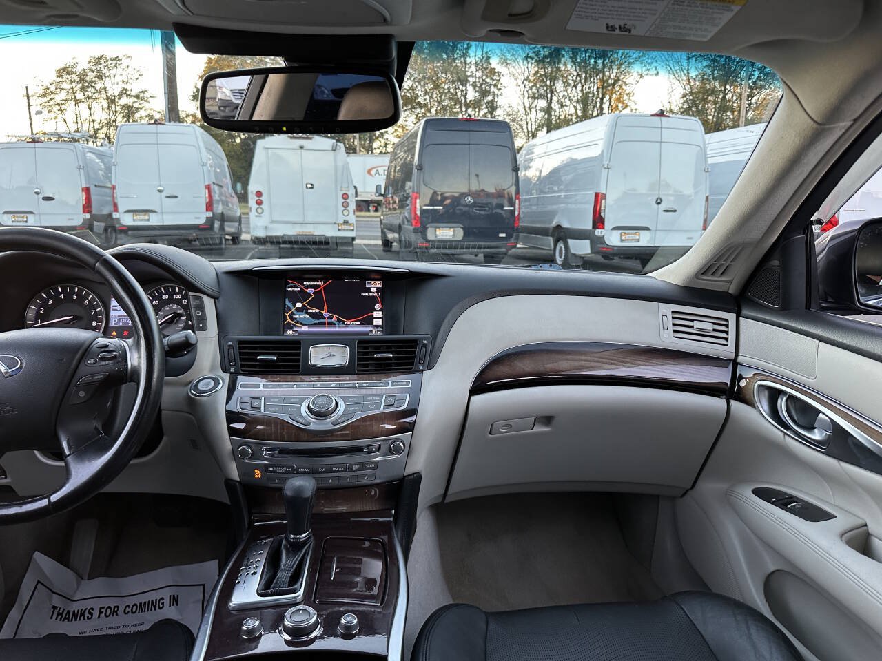 Used 2011 INFINITI M37 x w/ Deluxe Touring Pkg AWD/4WD image 19