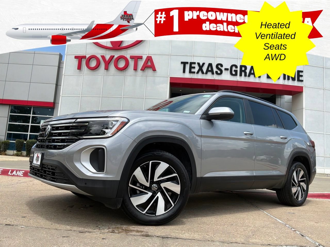 Used 2026 Volkswagen Atlas SE AWD/4WD image 1