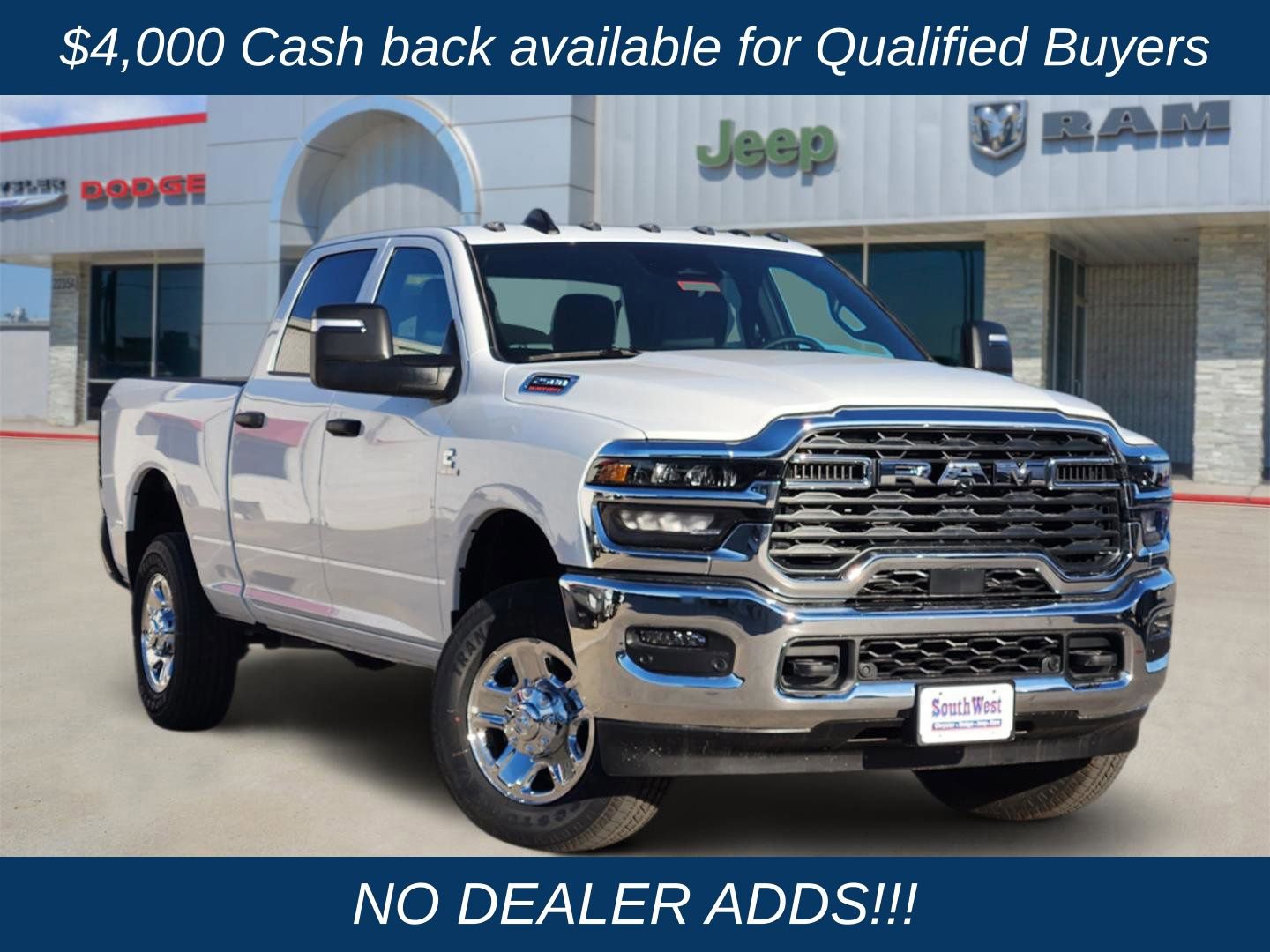 New 2026 RAM 2500 Tradesman w/ Chrome Appearance Group 360° Tour