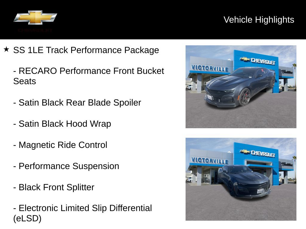 Certified 2019 Chevrolet Camaro SS RWD image 13