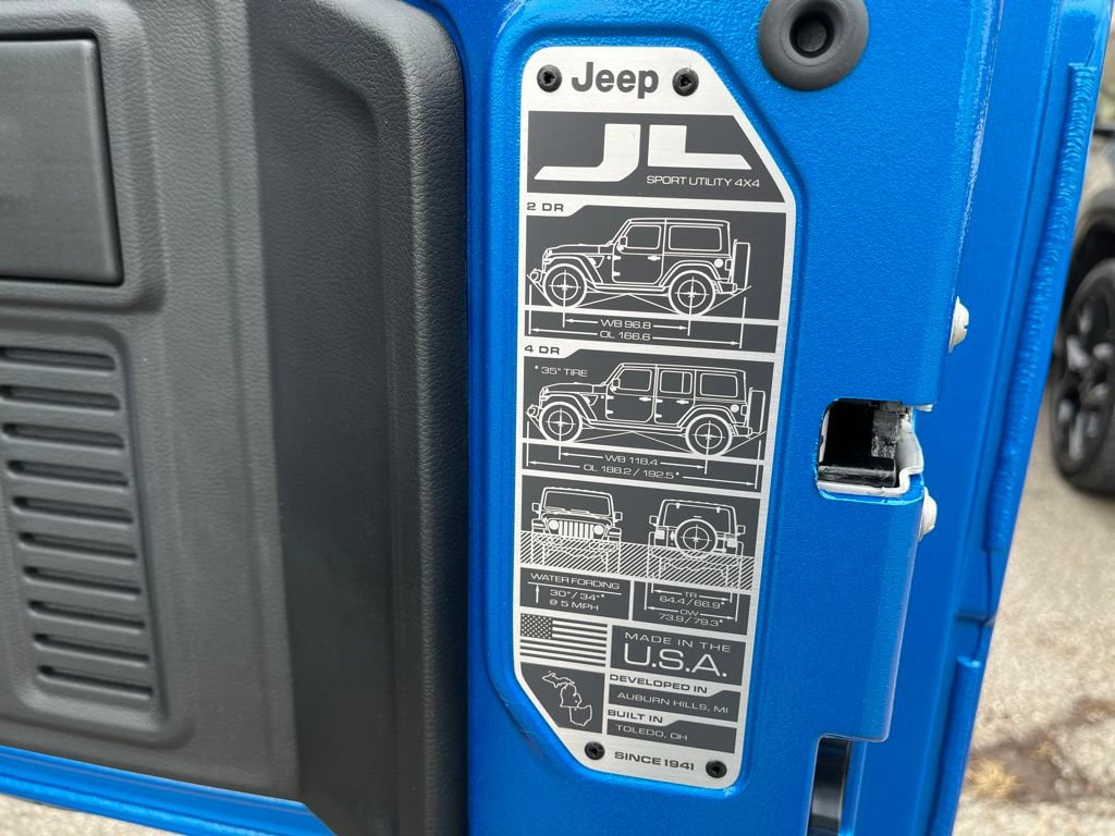 New 2026 Jeep Wrangler Unlimited Sport AWD/4WD image 17