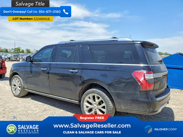 Used 2019 Ford Expedition Max Platinum AWD/4WD image 3