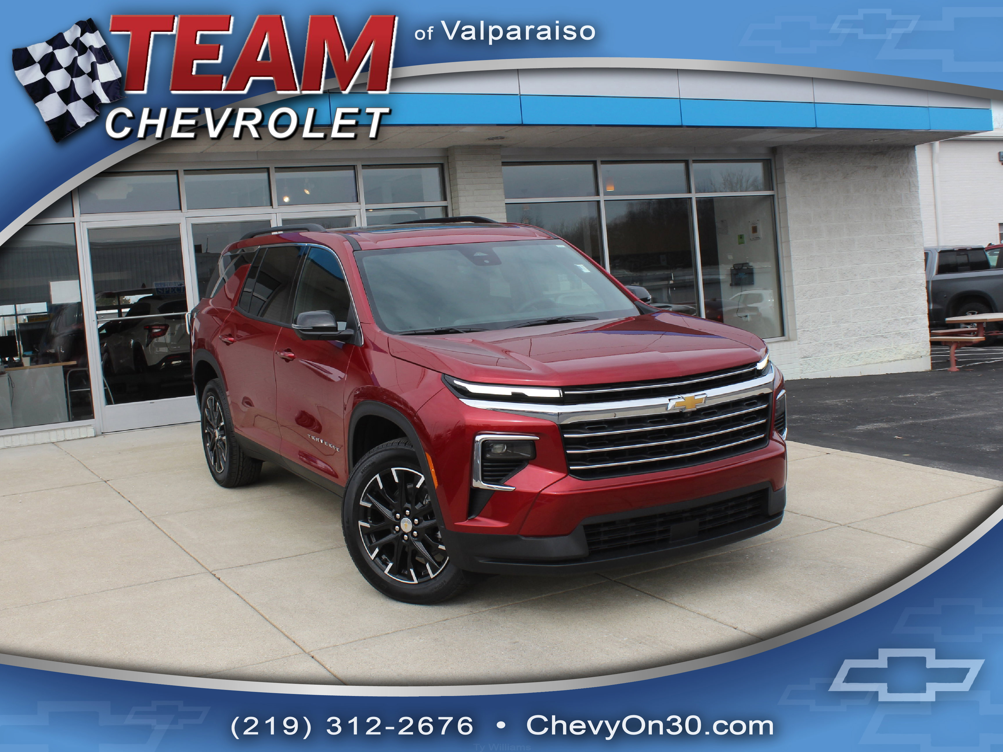 New 2026 Chevrolet Traverse LT w/ Sun and Wheel Package