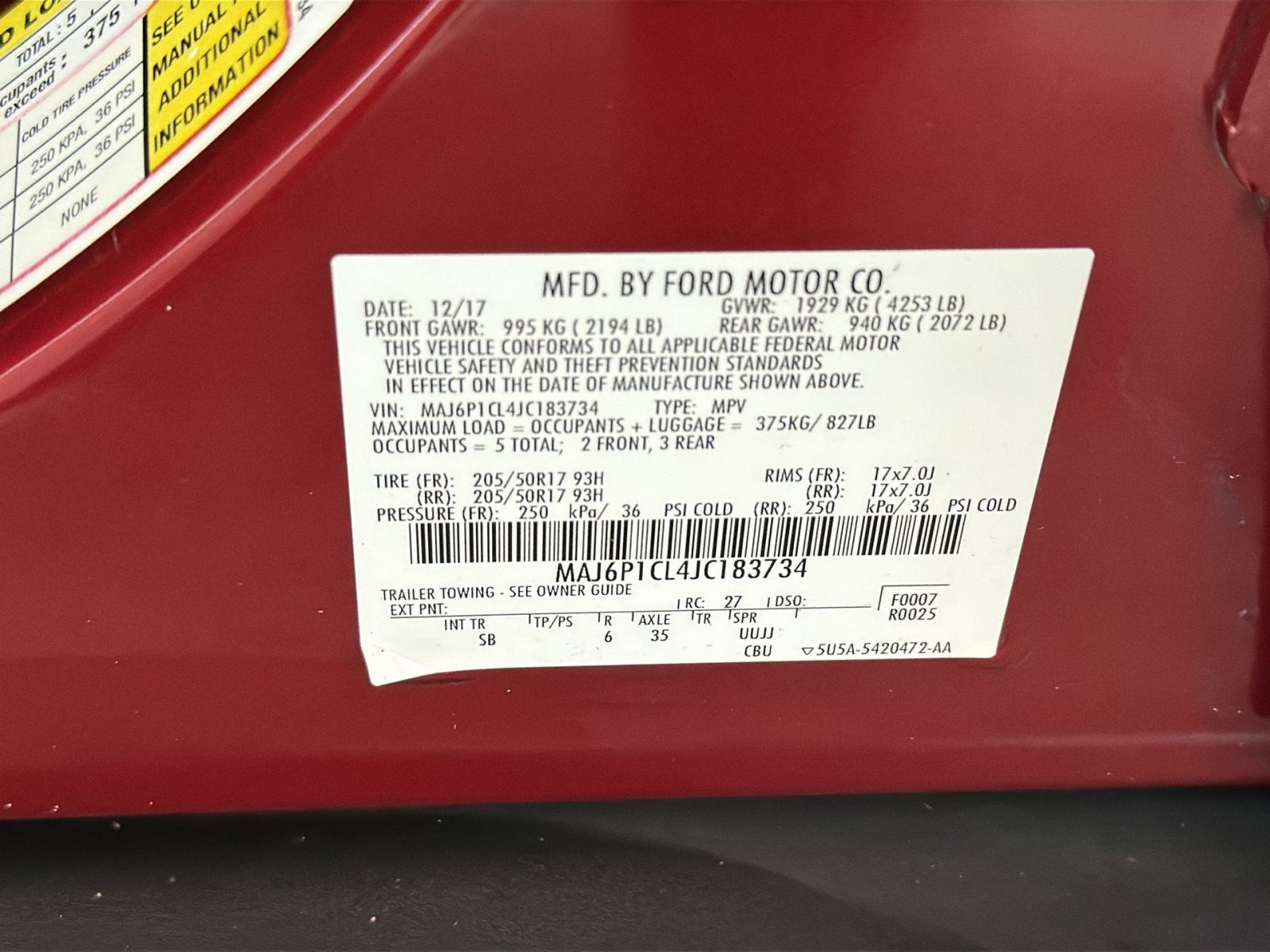 Used 2018 Ford EcoSport SES image 29