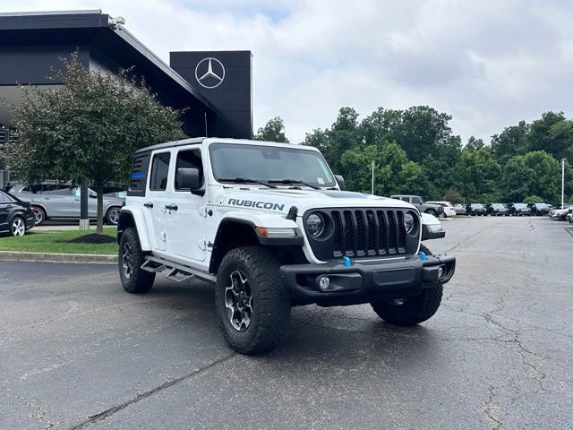 Used 2022 Jeep Wrangler Unlimited Rubicon 4xe w/ Steel Bumper Group AWD/4WD 360° Tour