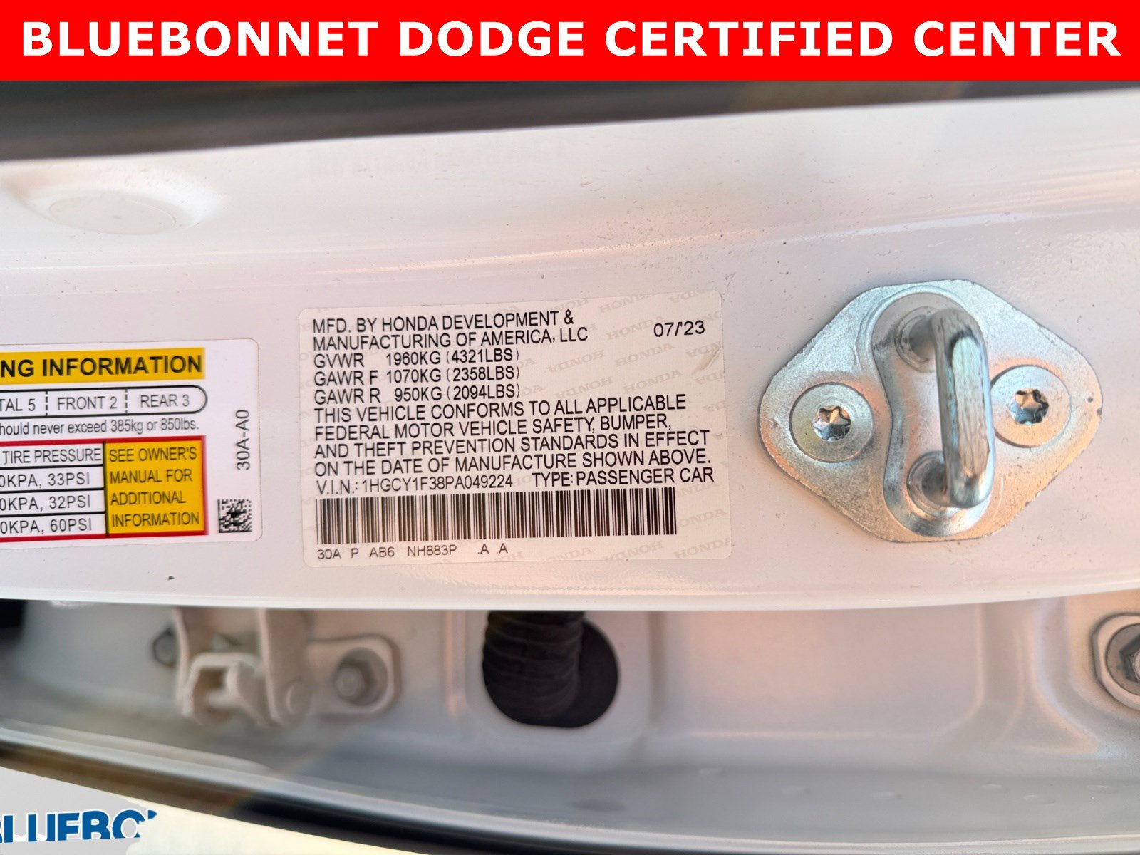 Used 2023 Honda Accord EX image 24