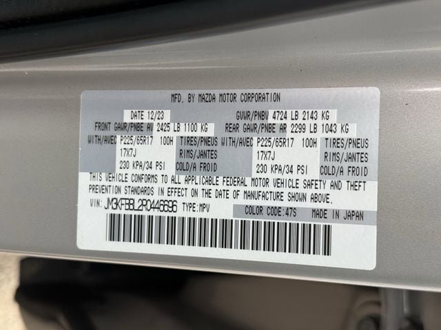 Used 2024 MAZDA CX-5 AWD 2.5 S w/ Select Package image 34