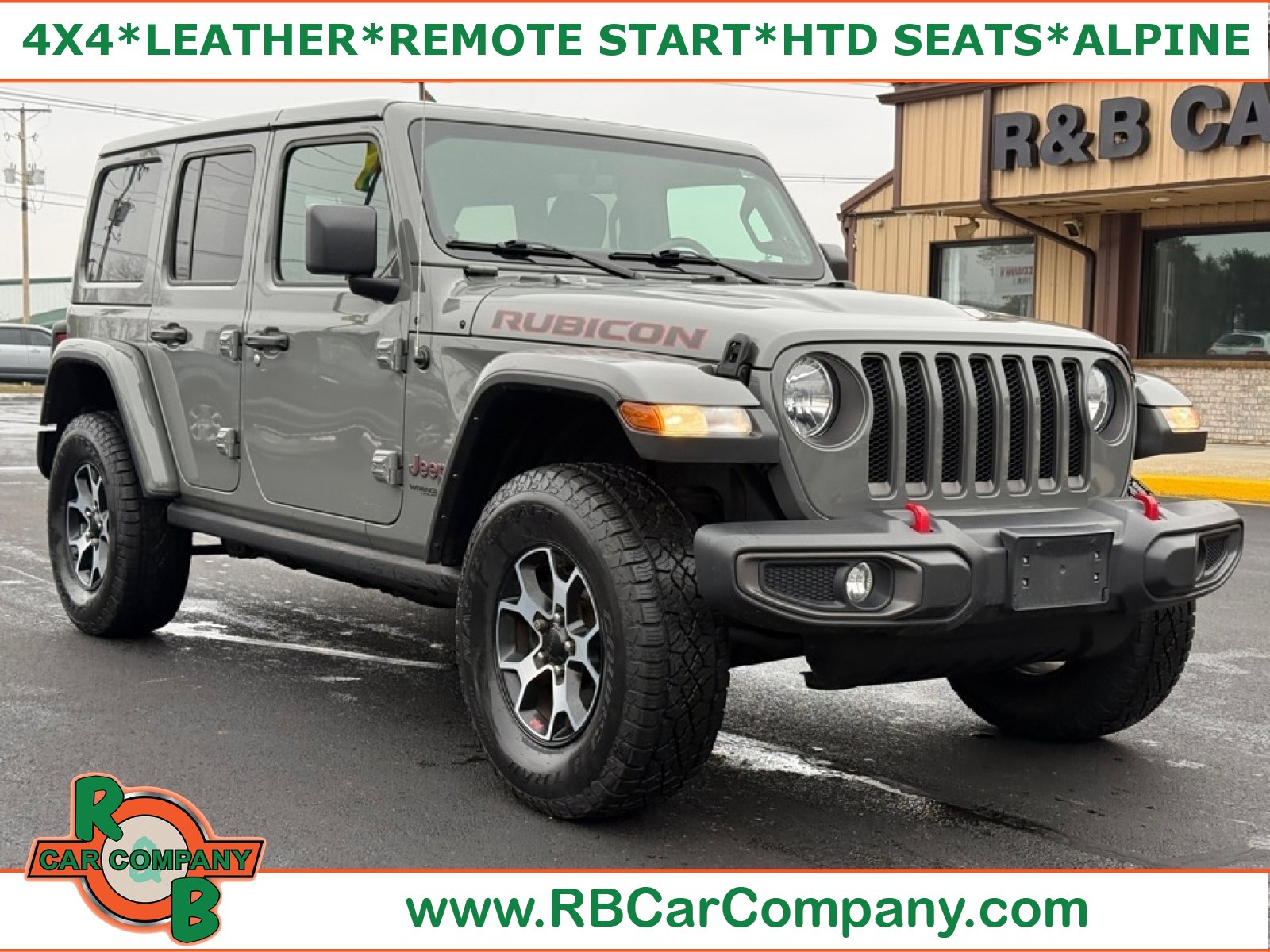 Used 2021 Jeep Wrangler Unlimited Rubicon w/ Uconnect 4C Nav & Sound Group