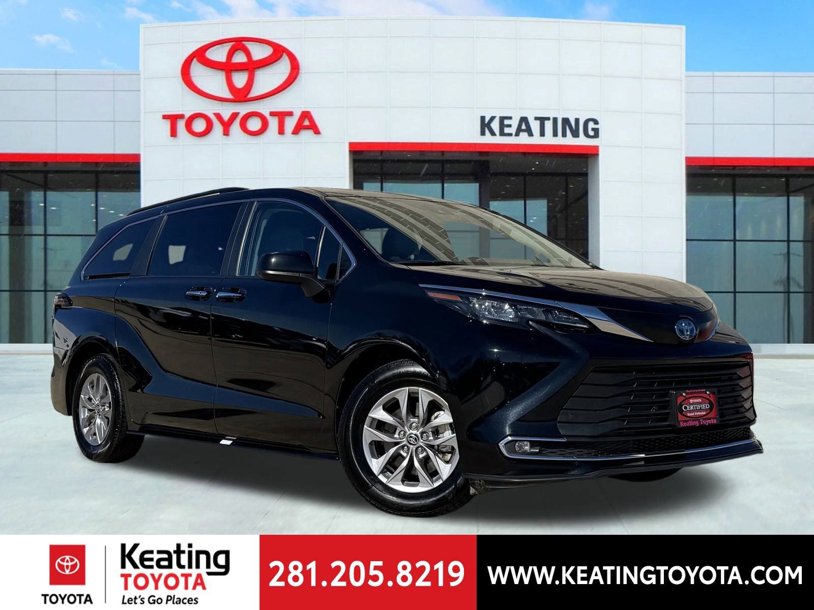 Certified 2024 Toyota Sienna XLE