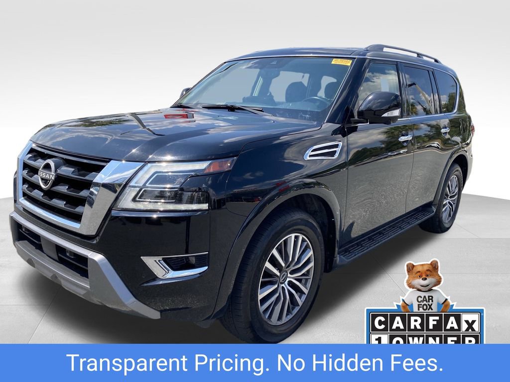 Used 2023 Nissan Armada SL w/ Captain's Chairs Package