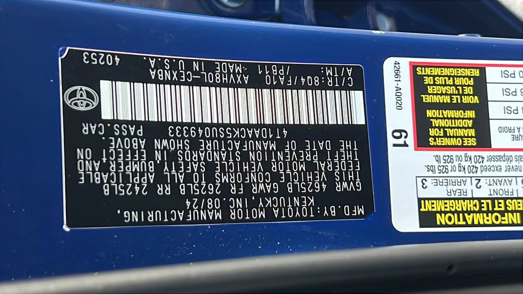 Used 2025 Toyota Camry LE FWD image 22