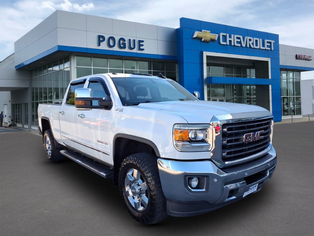 Used 2015 GMC Sierra 3500 SLT w/ Snow Plow Prep Package AWD/4WD image 1