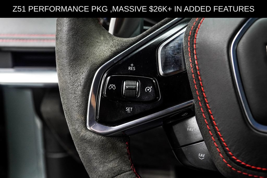 Used 2022 Chevrolet Corvette Stingray Premium Cpe w/ Z51 Performance Package RWD image 37