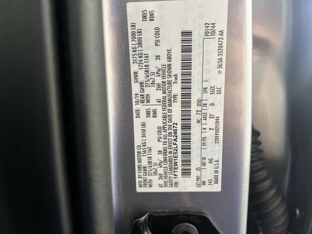 Used 2020 Ford F150 Lariat AWD/4WD image 34