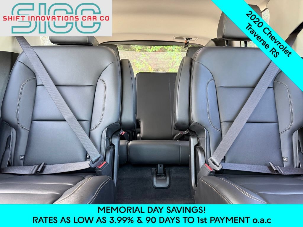 Used 2020 Chevrolet Traverse RS w/ LPO, 'HIT The Road' Package AWD/4WD image 16